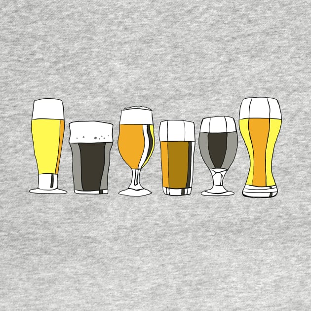 Selection of beers by drknice